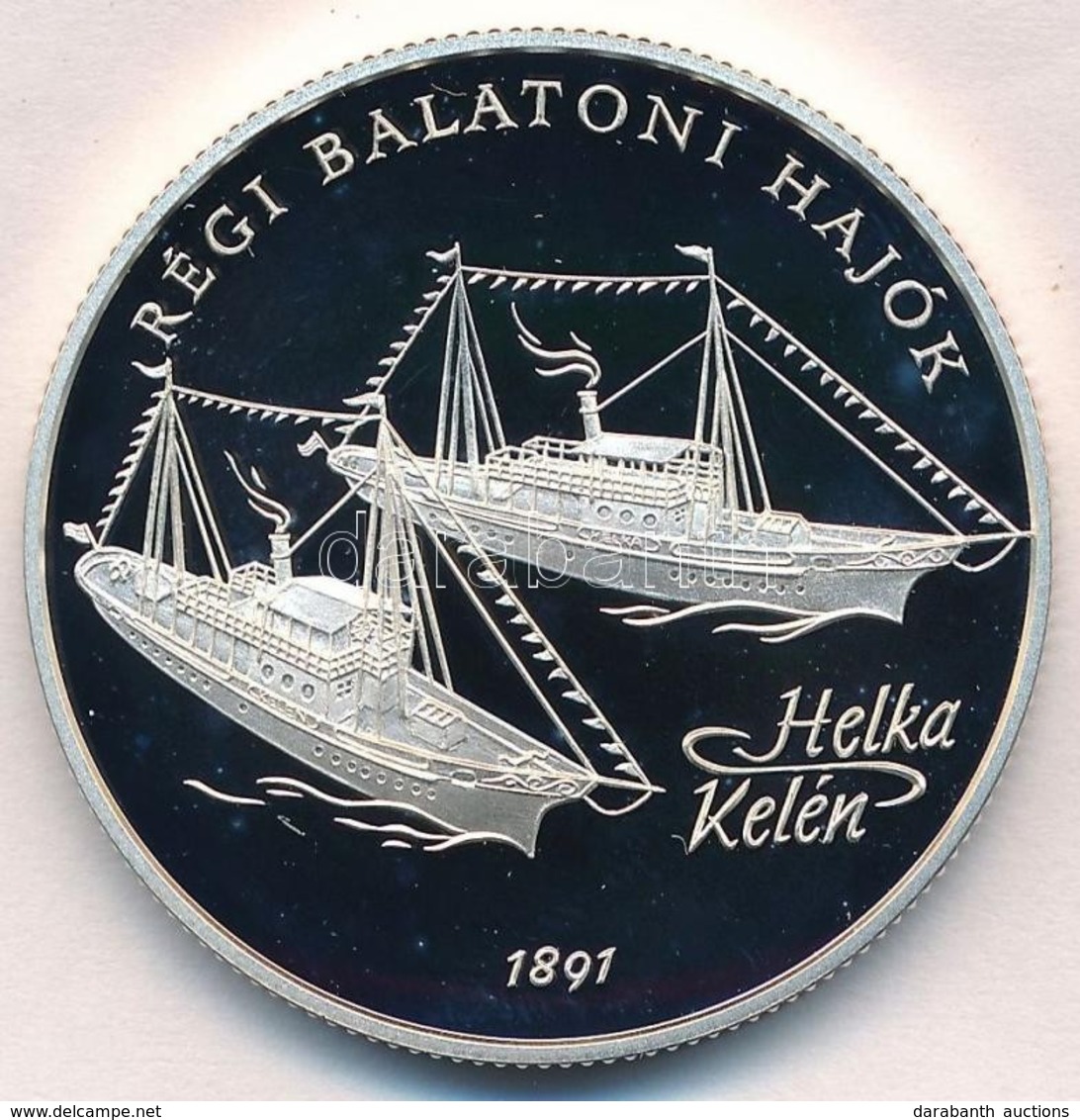 1997. 2000Ft Ag 'Régi Balatoni Hajók / Helka & Kelén' T:PP Apró Fo. 
Adamo EM146 - Non Classés