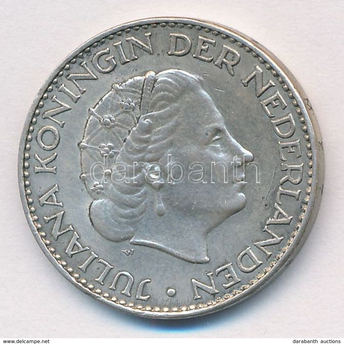 Hollandia 1965. 1G Ag 'I. Julianna' T:2 
Netherlands 1965. 1 Gulden Ag 'Juliana' C:XF - Non Classés