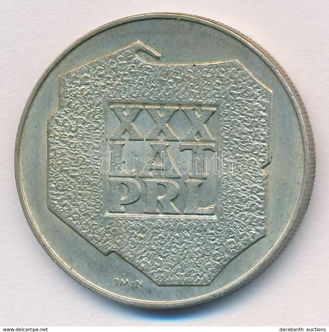 Lengyelország 1974. 200Zl Ag 'A Lengyel Népköztársaság 30. évfordulója' T:2 
Poland 1974. 200 Zlotych Ag '30th Anniversa - Non Classés