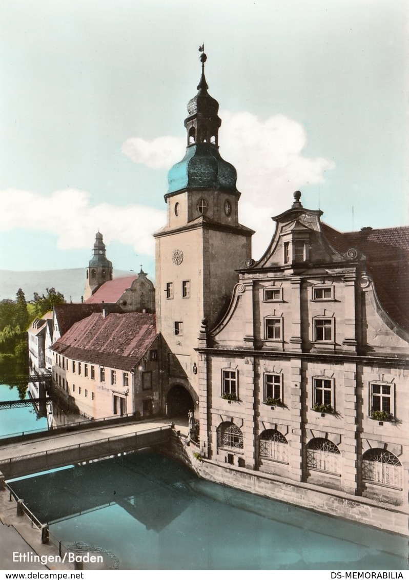 Ettlingen - Albpartie Mit Rathaus - Ettlingen