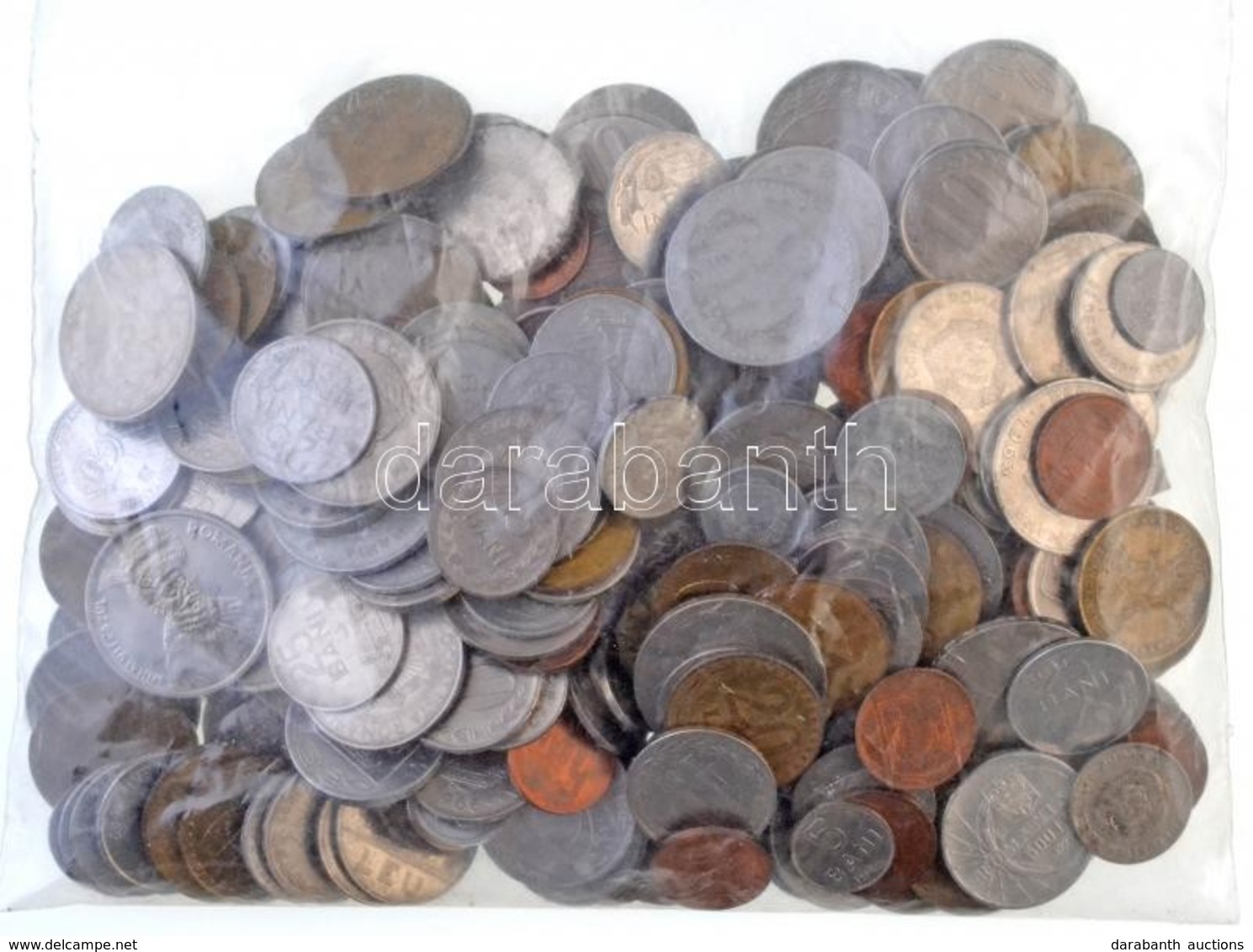 Románia 1921-2005. Vegyes Román Fémpénz Tétel 1kg-os Súlyban T:vegyes
Romania 1921-2005. Mix Of Romanian Metal Coins In  - Non Classés