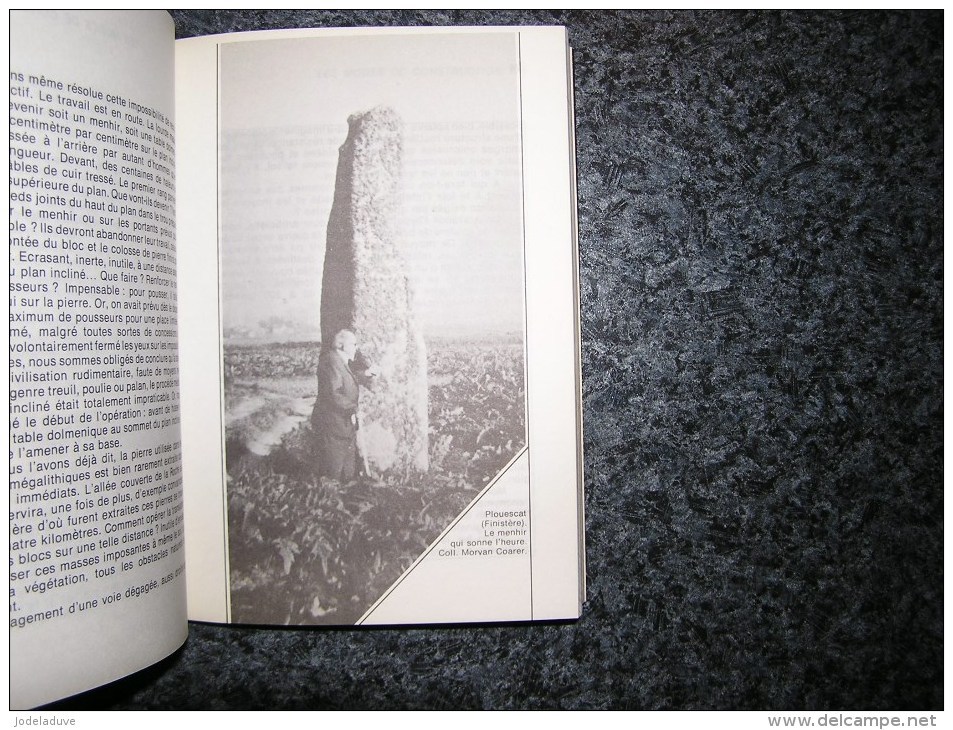 L' ENIGME DES MEGALITHES E Coarer Kalondan Archéologie Histoire Menhirs Pierres Menhir Bretagne Druide