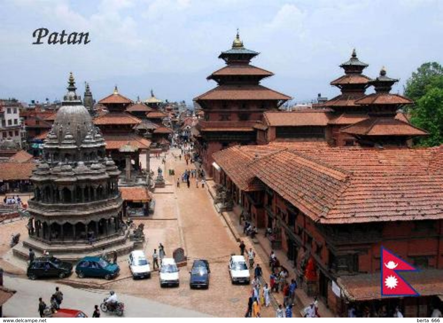 Nepal Patan Overview UNESCO New Postcard - Nepal