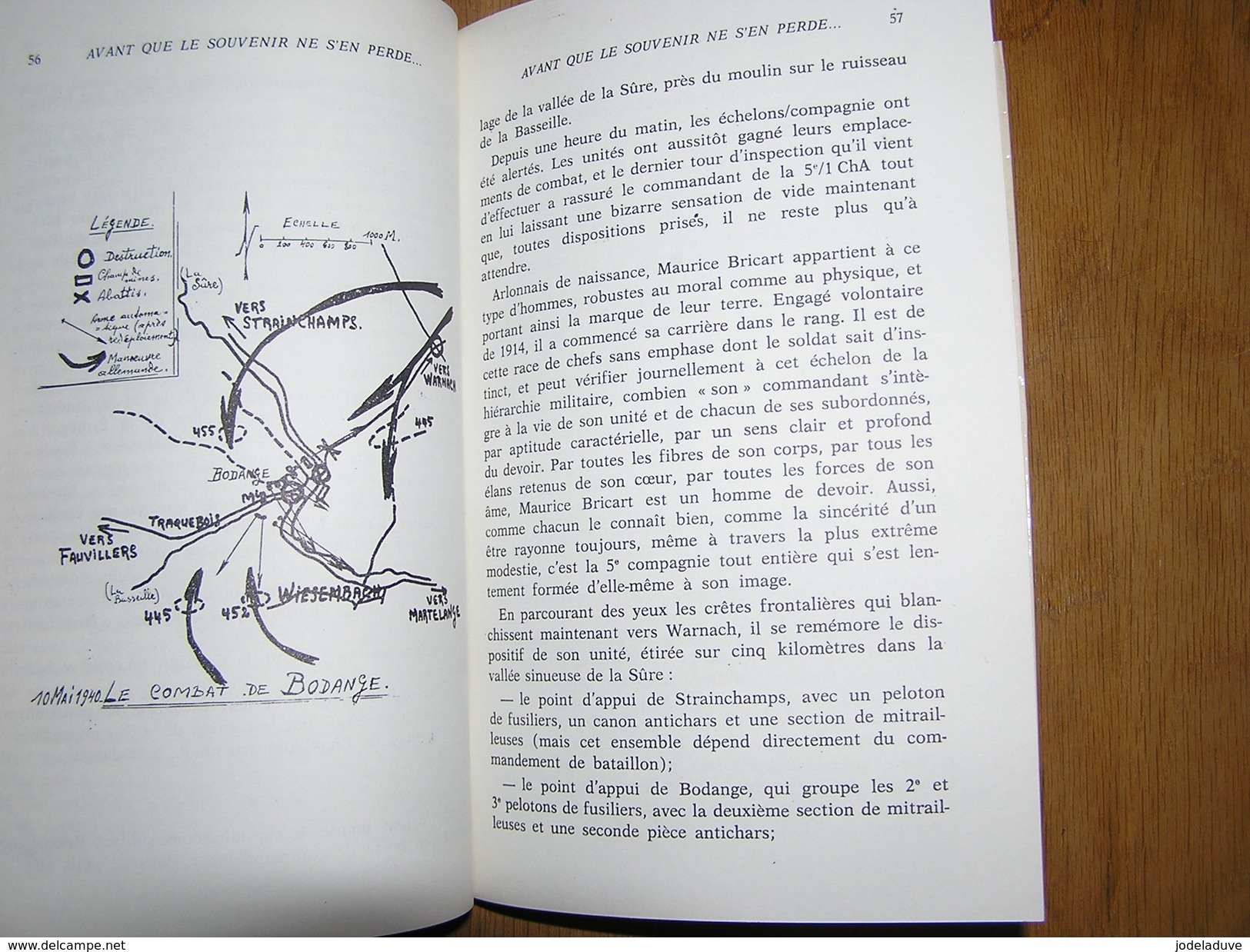 AVANT QUE LE SOUVENIR S'EN PERDE L Champion Régionalisme Guerre 40 45 Résistance Armée Secrète AS Ardenne Chabrehez DCRA