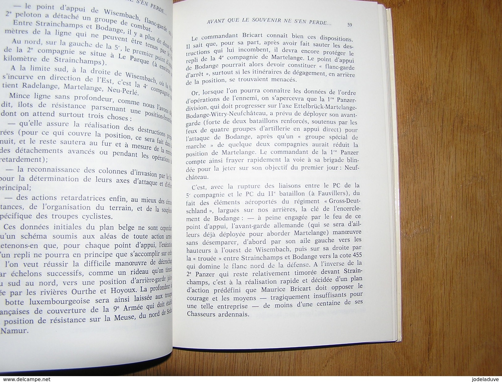 AVANT QUE LE SOUVENIR S'EN PERDE L Champion Régionalisme Guerre 40 45 Résistance Armée Secrète AS Ardenne Chabrehez DCRA