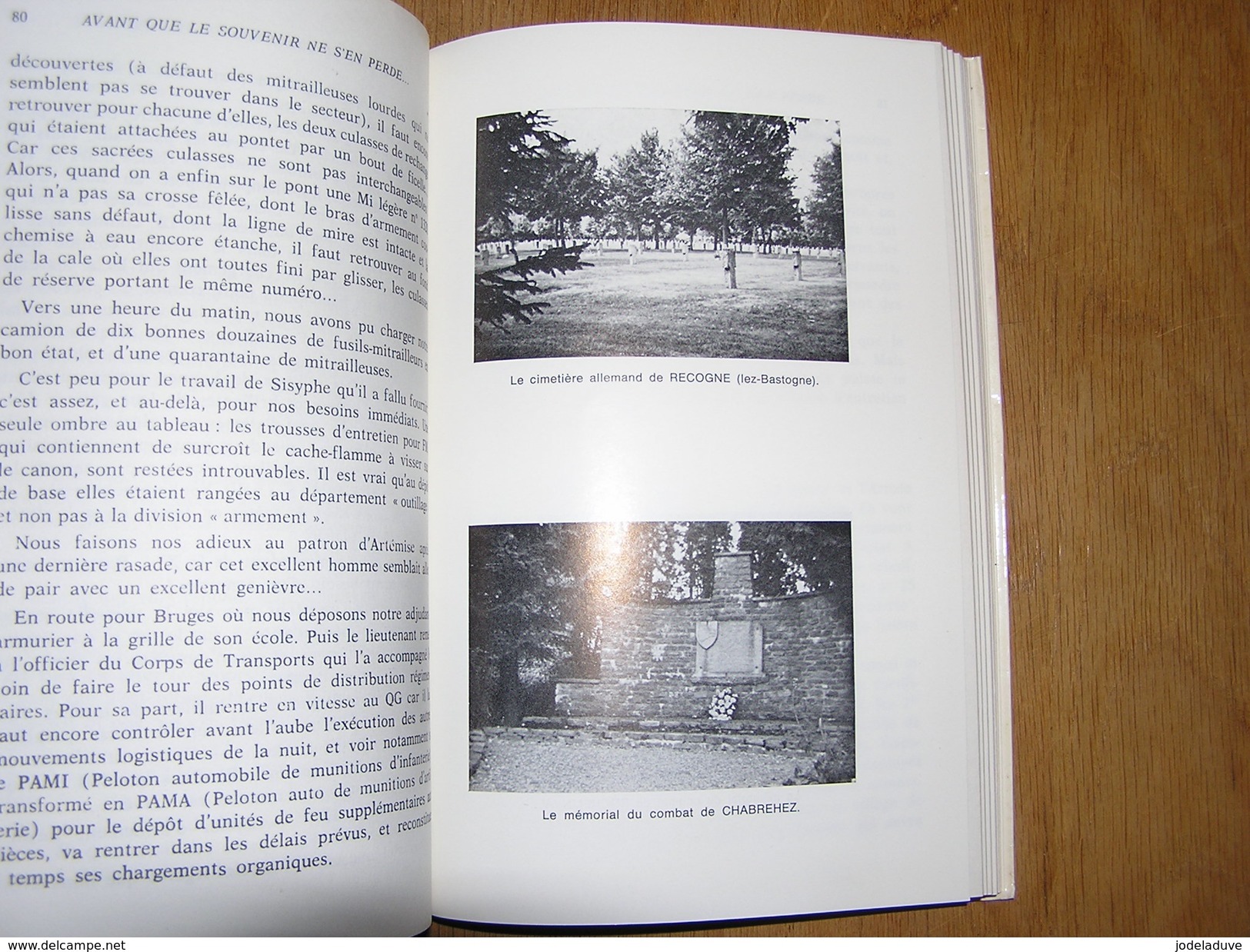 AVANT QUE LE SOUVENIR S'EN PERDE L Champion Régionalisme Guerre 40 45 Résistance Armée Secrète AS Ardenne Chabrehez DCRA