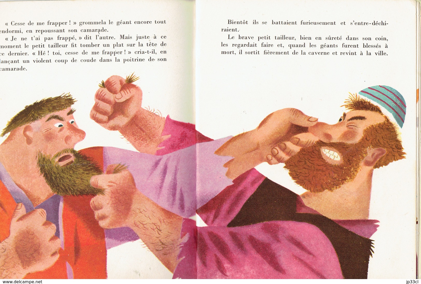 Le Brave Petit Tailleur, Conte De Grimm, Illustration De J. Miller (Un Petit Livre D'or, 28 Pages, 1953) - Autres & Non Classés