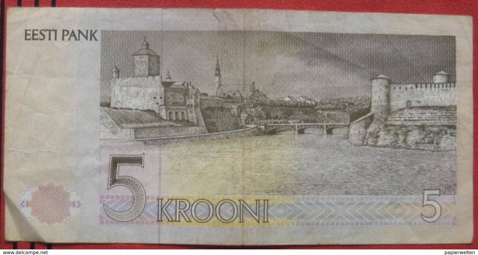 5 Krooni 1991 (WPM 71) - Estland