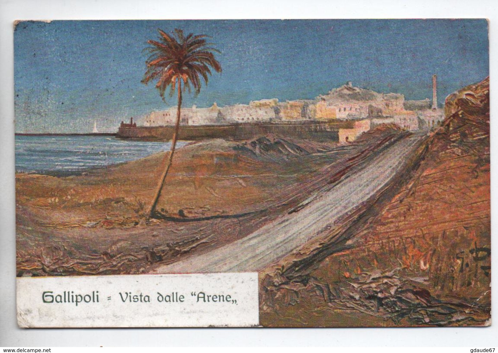 GALLIPOLI (PUGLIA) - VISTA DALLE "ARENE" - Autres & Non Classés