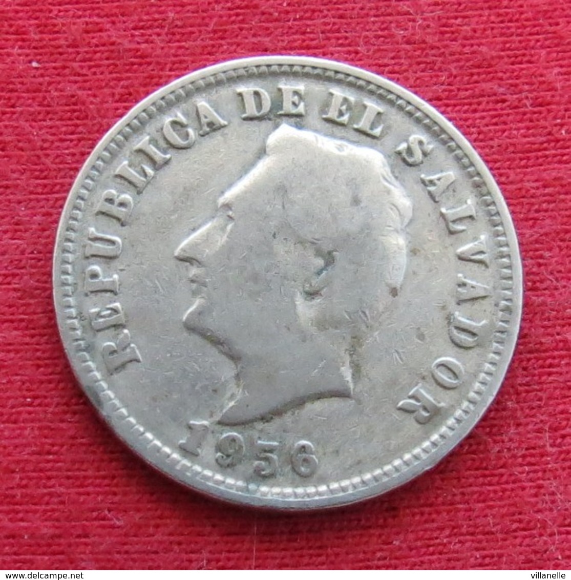 El Salvador 5 Centavos 1956 KM# 134 - El Salvador