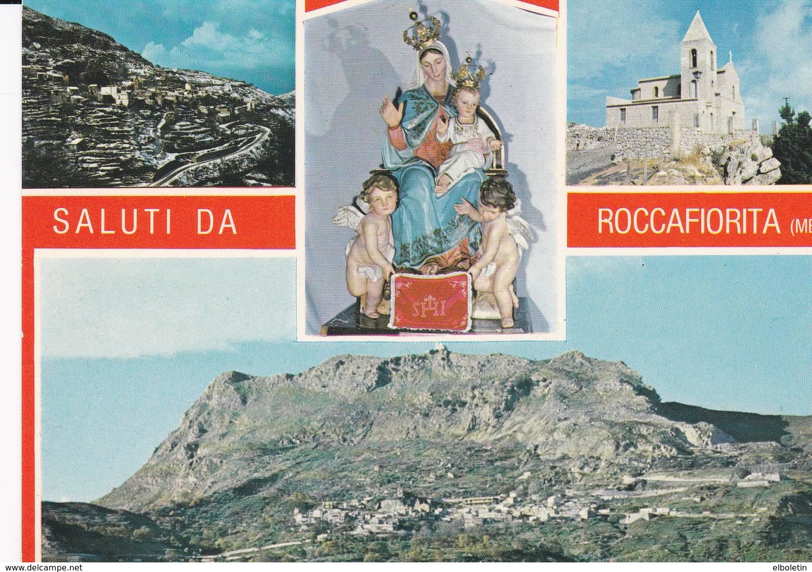 POSTAL B8863: ROCCAFIORITA: MESSINA - Ohne Zuordnung