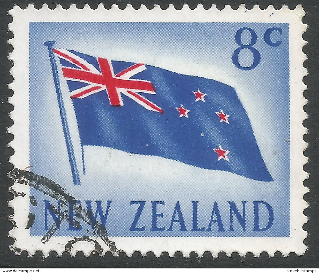 New Zealand. 1967 Decimal Currency. 8c Used. SG 854 - Used Stamps