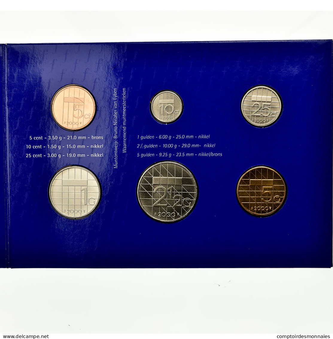 Monnaie, Pays-Bas, Set, 2000 - Mint Sets & Proof Sets