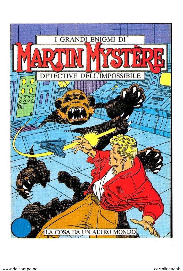 [MD3374] CPM - FUMETTI - MARTIN MYSTERE - LA COSA DA UN ALTRO MONDO - NV - Fumetti