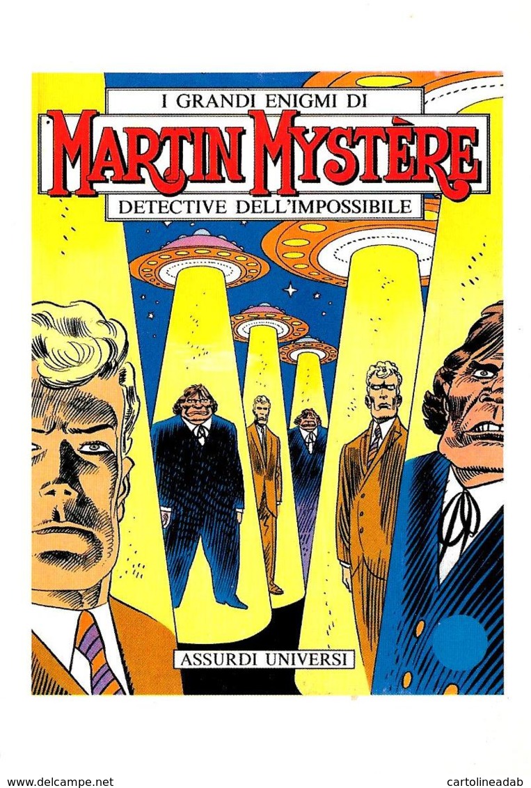 [MD3379] CPM - FUMETTI - MARTIN MYSTERE - ASSURDI UNIVERSI - NV - Fumetti