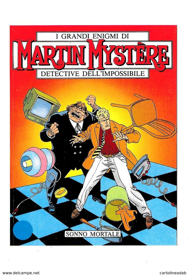 [MD3385] CPM - FUMETTI - MARTIN MYSTERE - SONNO MORTALE - NV - Fumetti