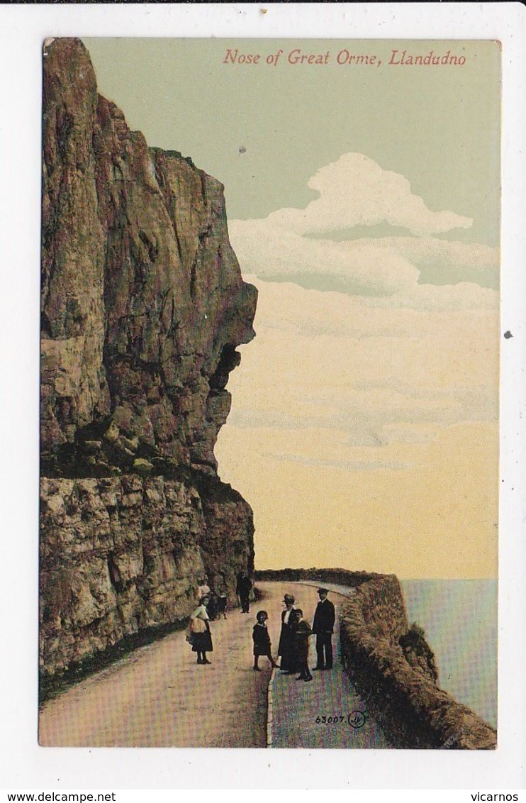 CPA PAYS DE GALLES Nose Of Great Orme  LLANDUDNO - Autres & Non Classés