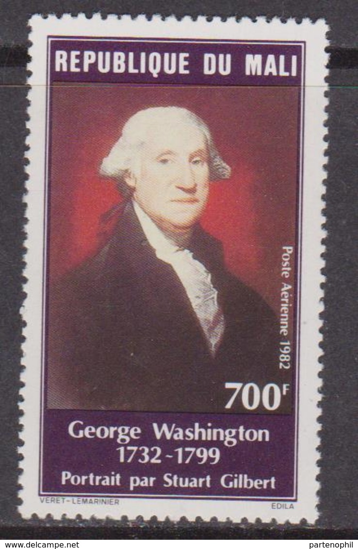 Mali - 1982-Air-George Washington MNH - George Washington