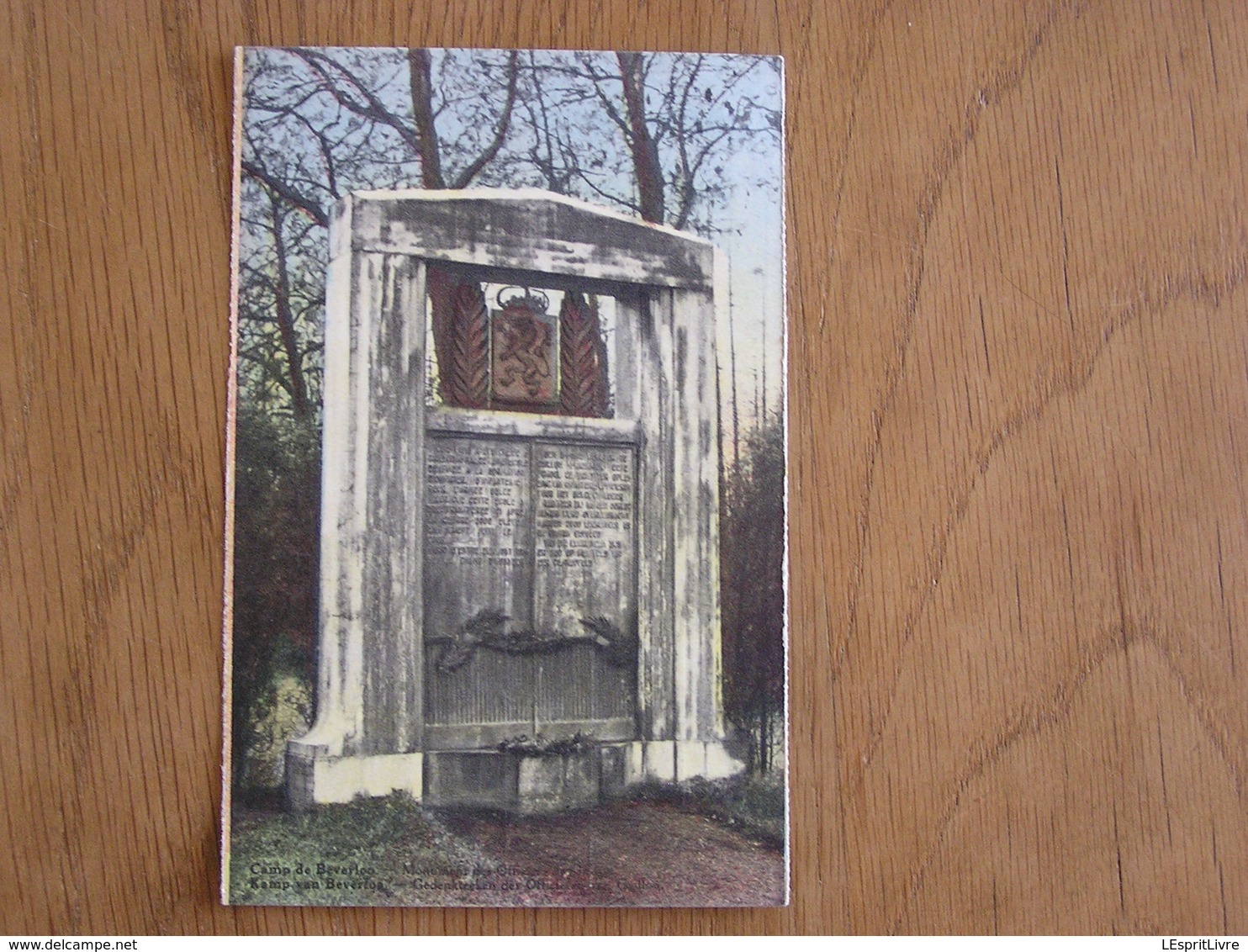 BEVERLOO Gedenkteeken Monument Caserne Kazerne Camp Kamp Limburg Limbourg Belgique Carte Postale - Beringen