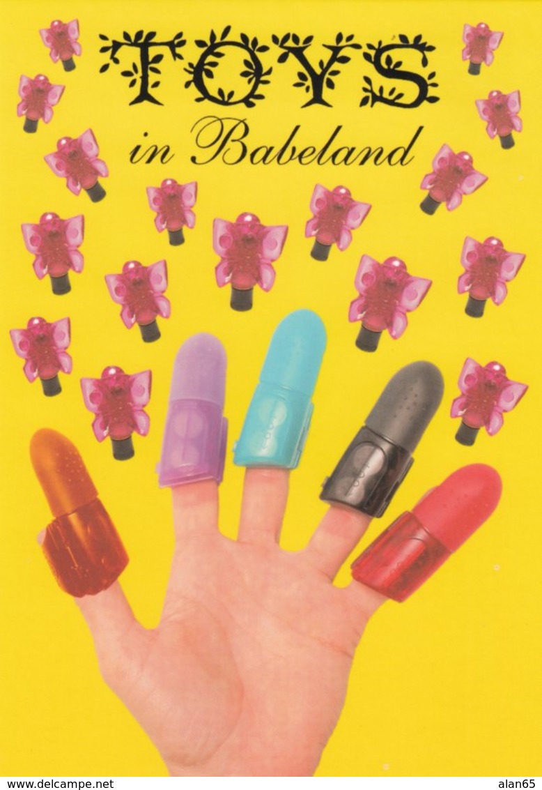 Toys In Babeland Advertisement Sex Toy Store New York City, C2000s Vintage GoCard Rack Postcard - Advertising