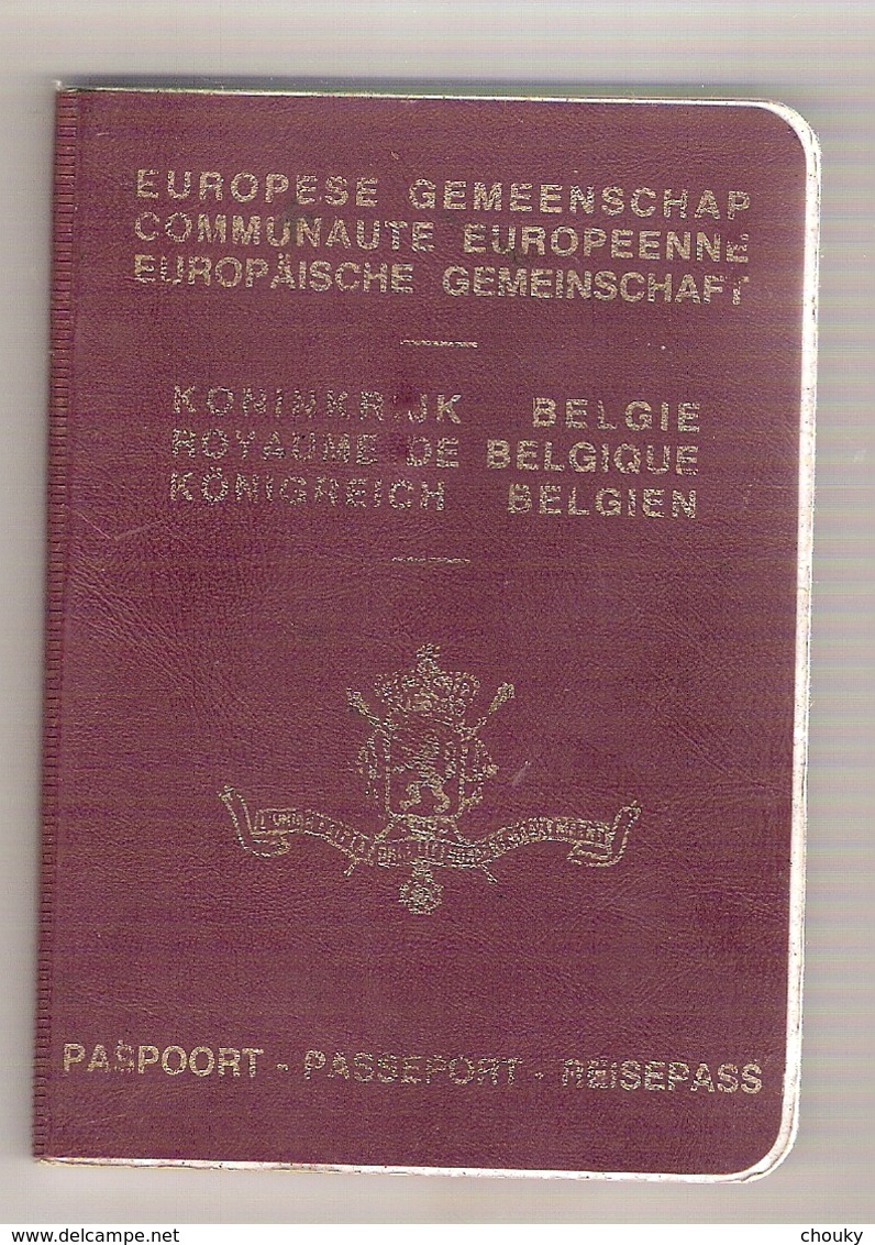 Passeport Belge (1991) - Non Classés