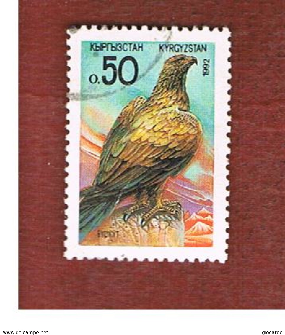 KYRGYZSTAN   - SG 2  - 1992   BIRDS: AQUILA  HELIACA   -   USED - Kirghizstan