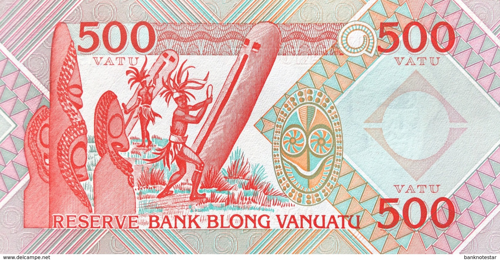 Vanuatu 500 Vatu, P-5a (1993) - UNC - Signature 3 - Vanuatu