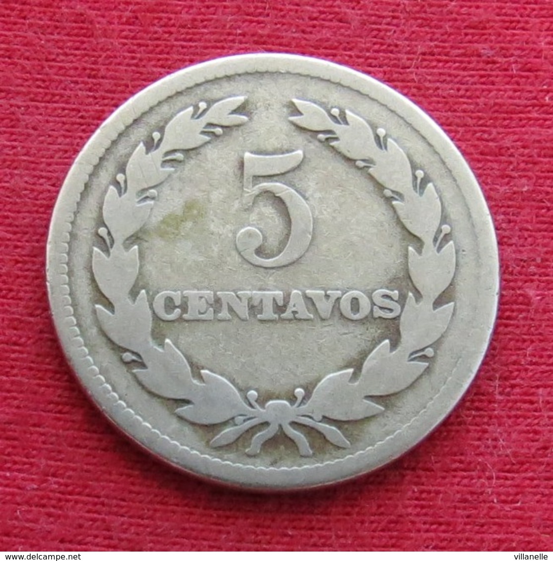 El Salvador 5 Centavos 1950 KM# 134a *V1 - El Salvador