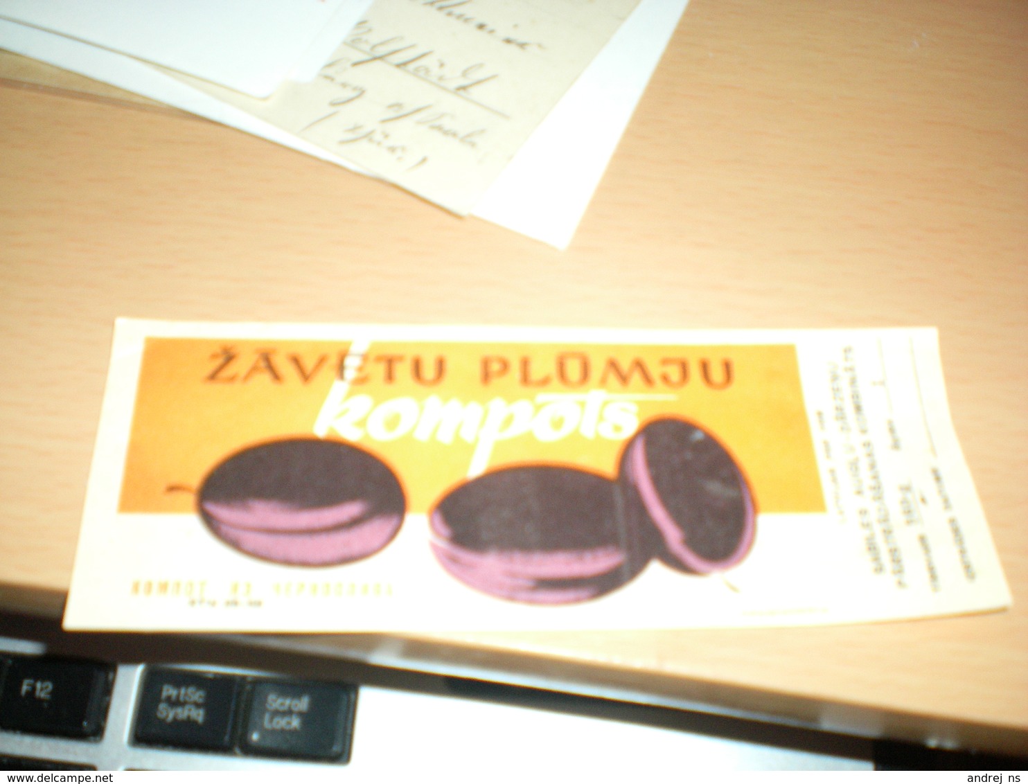 Zavetu Plumju Kompots Latvia - Frutta E Verdura