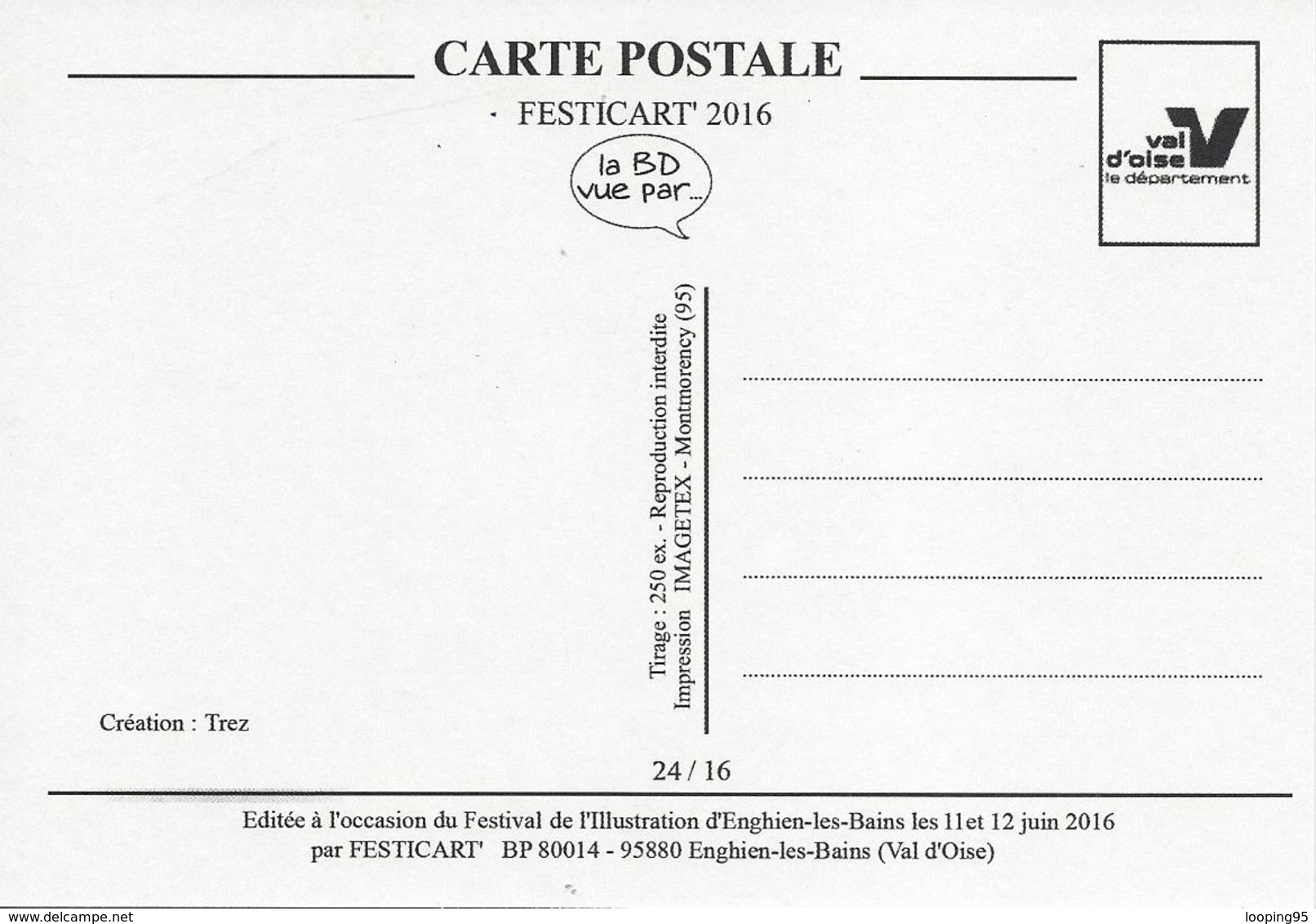 FESTICART-ENGHIEN-ILLUSTRATION-ALAIN TREZ-BD-BANDE DESSINEE VUE PAR-MICKEY-SOURIS- - Trez