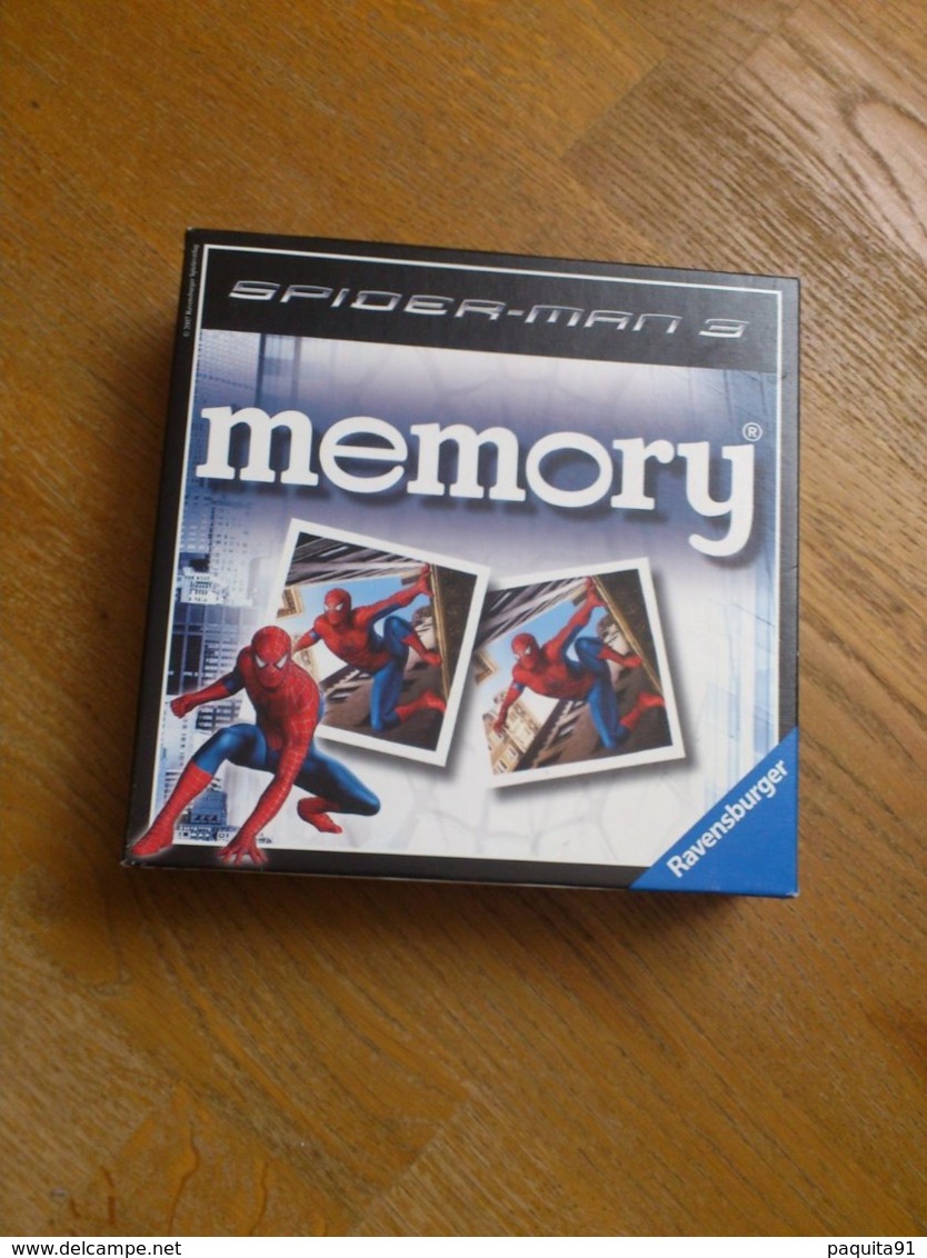 Memory Spidermann 3,72 Cartes,Ravensburger - Other & Unclassified