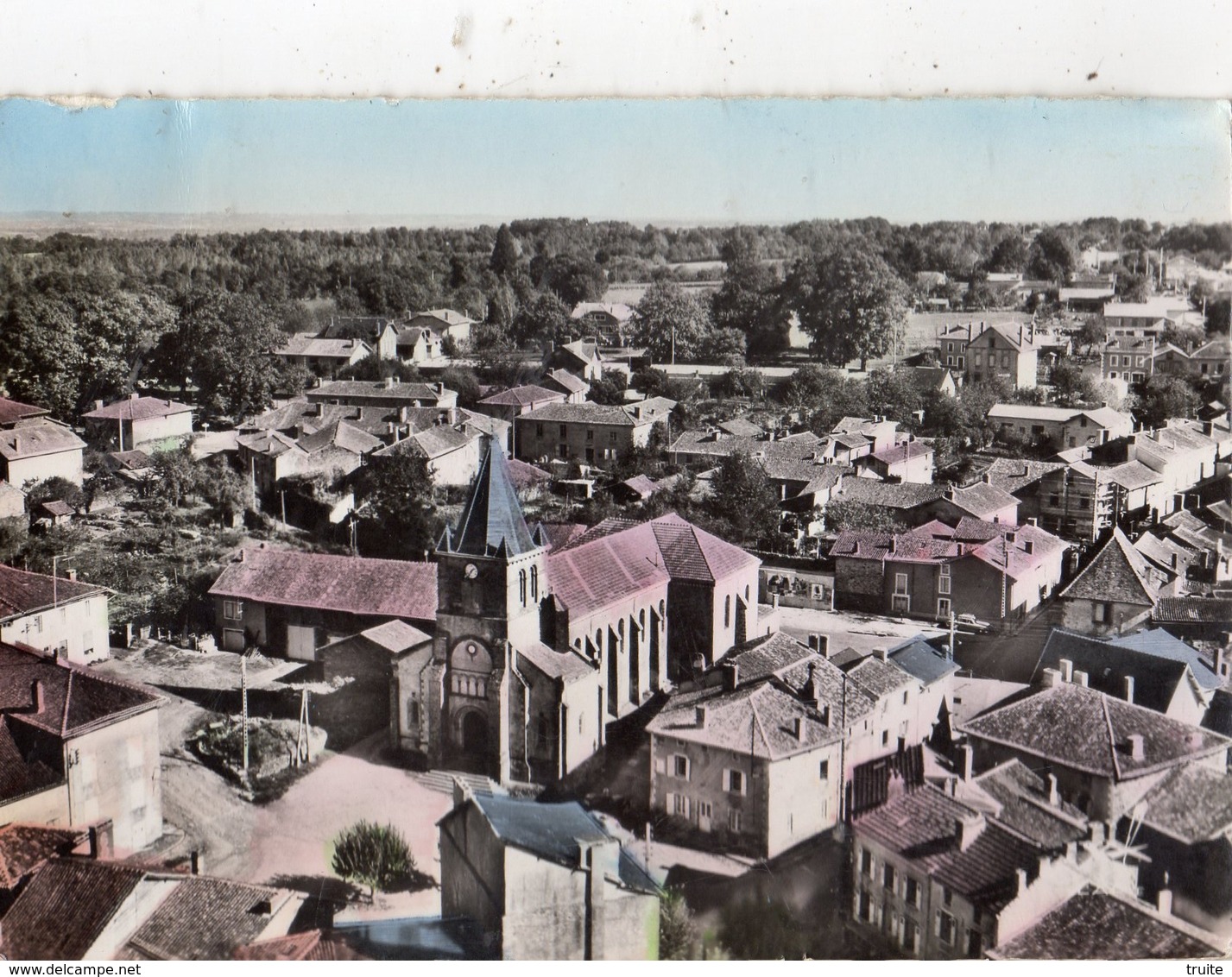 ORADOUR-SUR-VAYRES VUE AERIENNE L'EGLISE - Oradour Sur Vayres