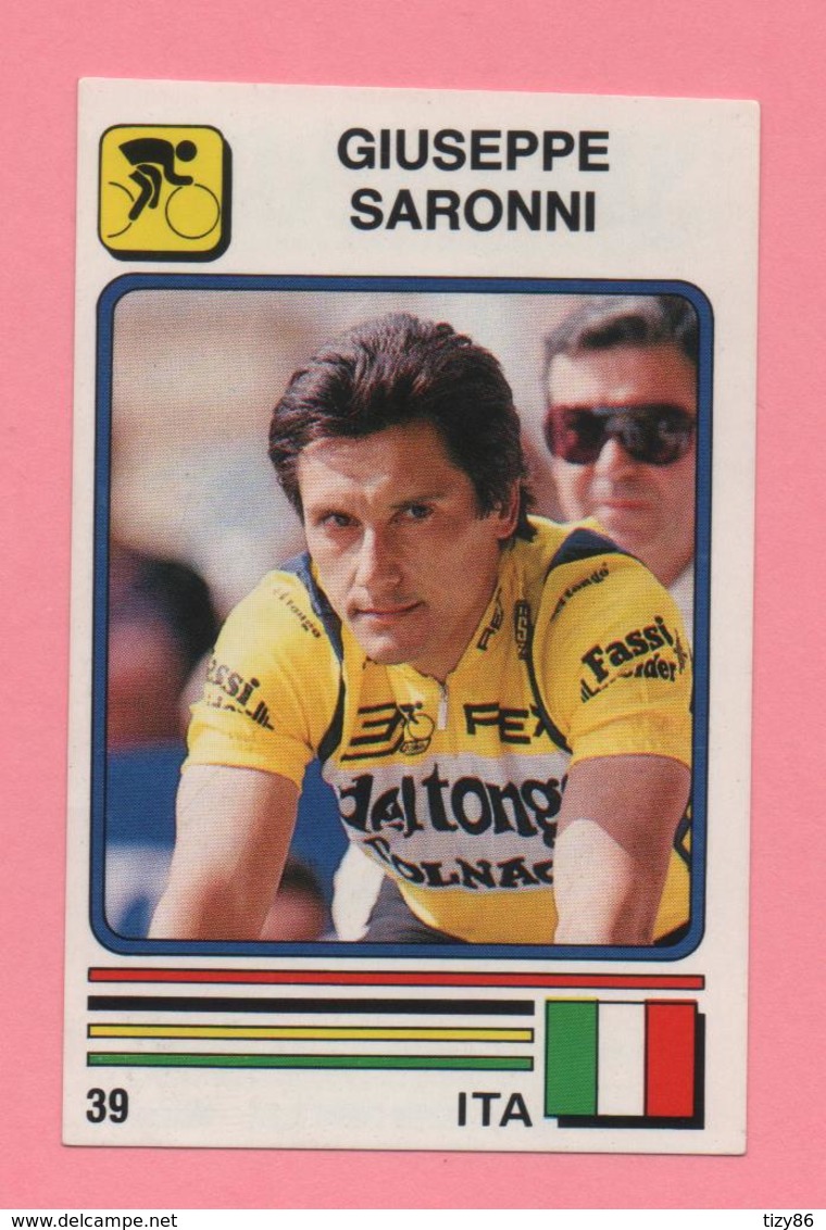 Figurina Supersport 1988 N° 39 - Ciclismo, Giuseppe Saronni - Radsport