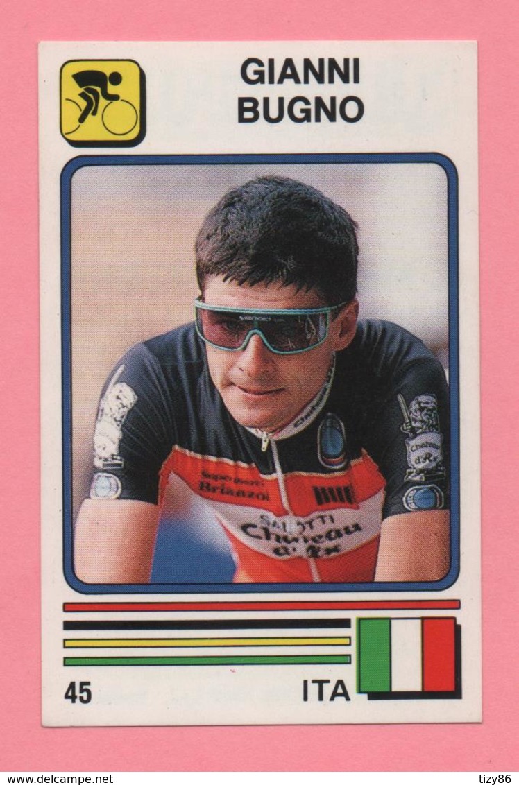 Figurina Supersport 1988 N° 45 - Ciclismo, Gianni Bugno - Ciclismo