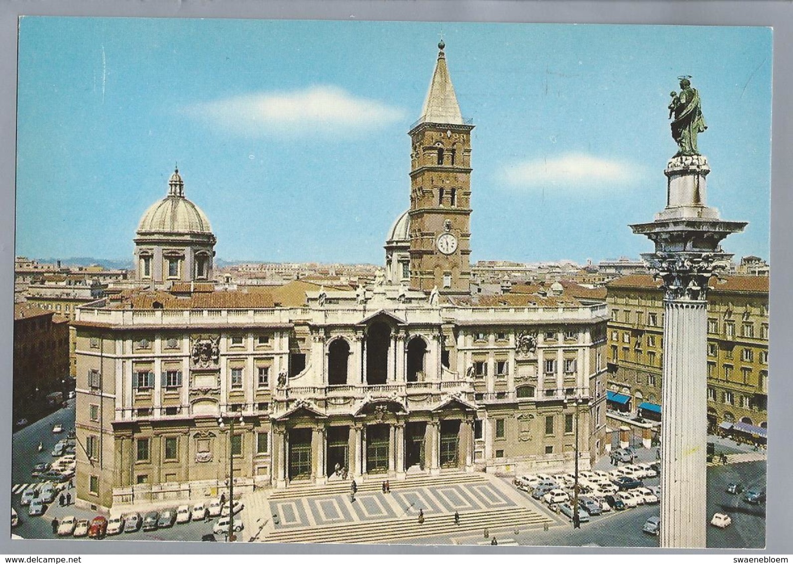 IT. ROMA. ROME. Basilica Di S. Maria Maggiore. Basilique De St. Maria Maggiore. Church. Old Cars. - Andere Monumenten & Gebouwen