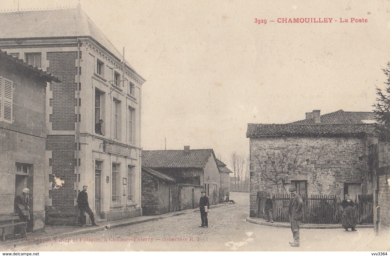 CHAMOUILLET: La Poste - Autres & Non Classés