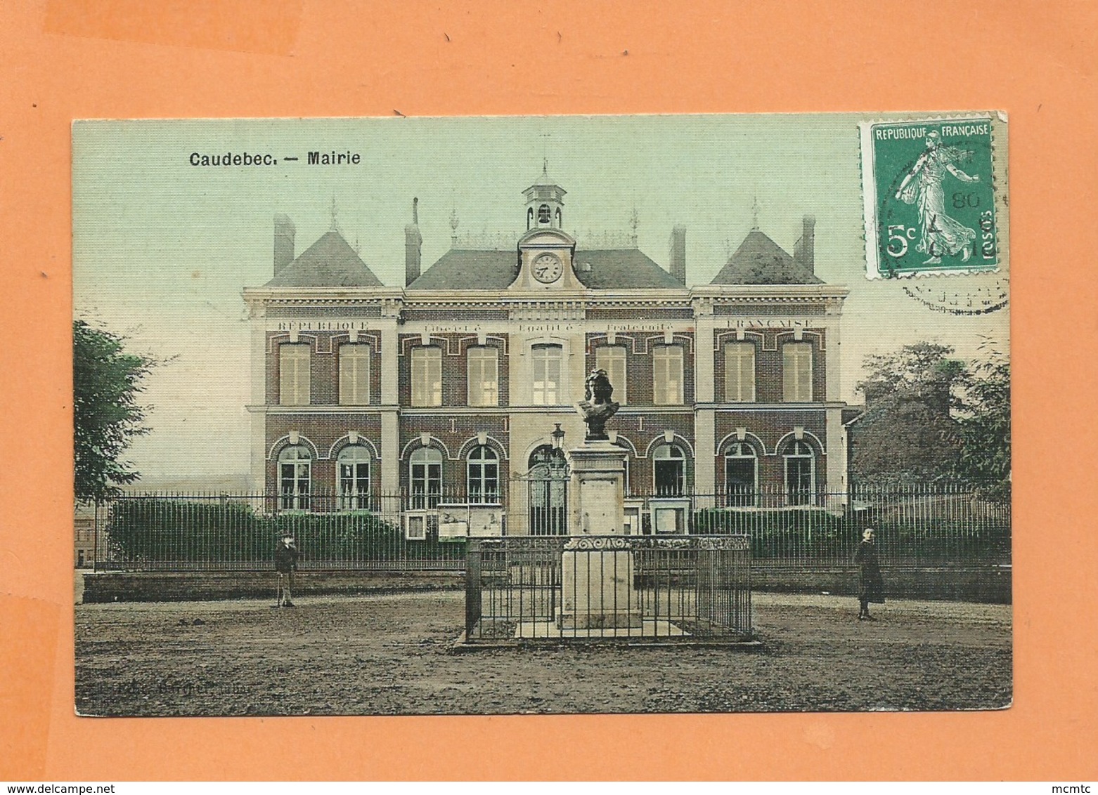 CPA  - Caudebec  -  Mairie - Caudebec-lès-Elbeuf