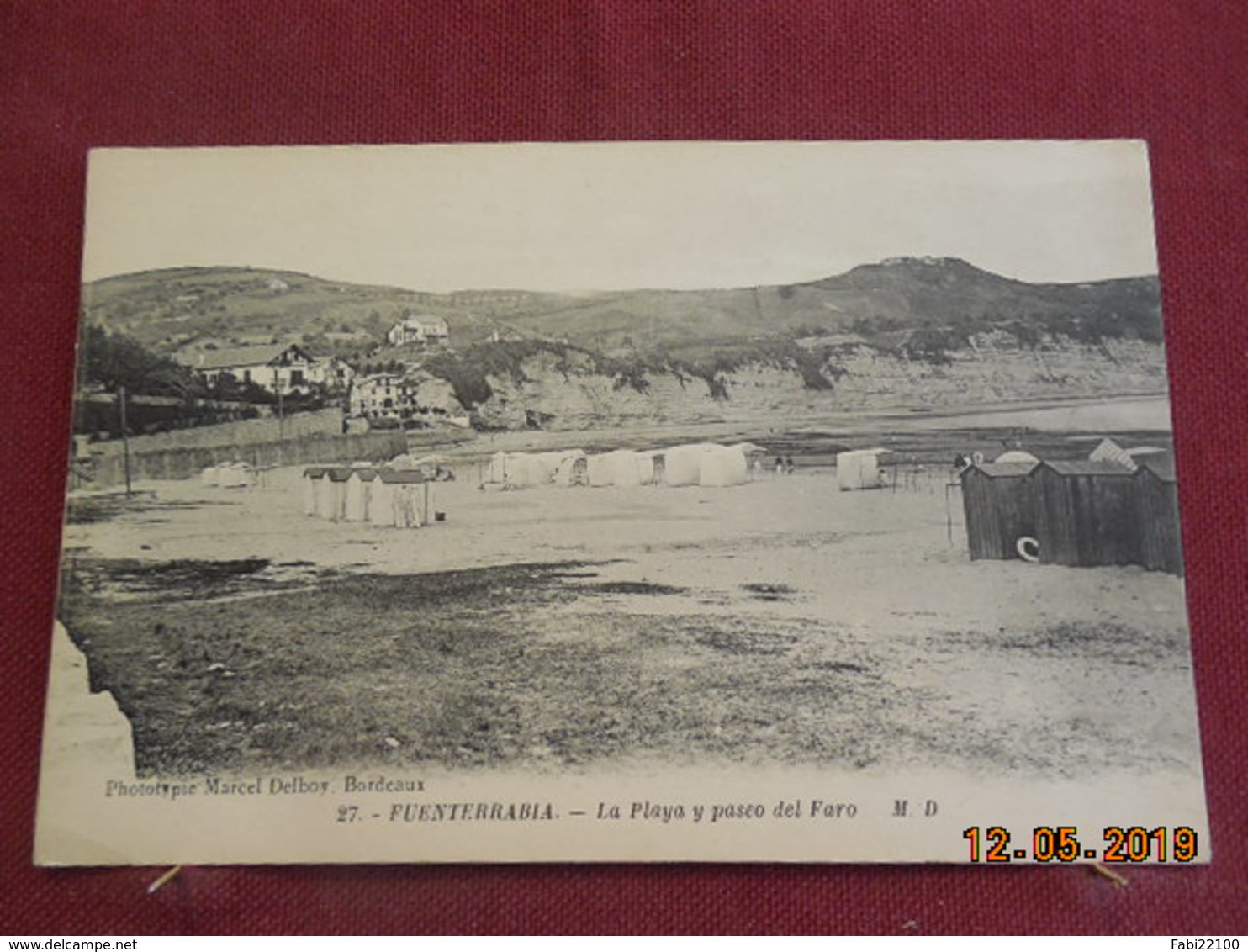 CPA - Pays-Basque - Fuenterrabia - La Playa Y Paseo Del Faro - Sonstige & Ohne Zuordnung