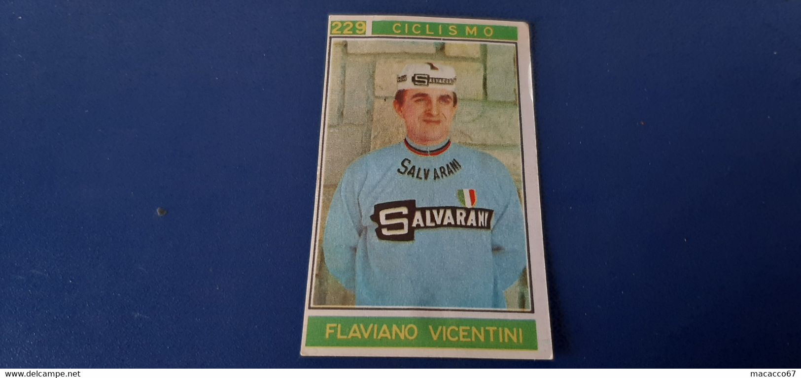 Figurina Panini Campioni Dello Sport 1967 - 229 Flaviano Vicentini - Edizione Italiana