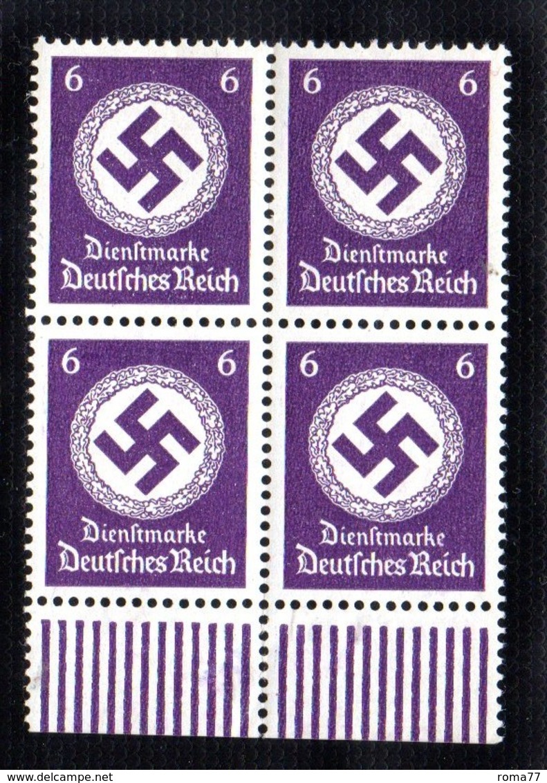 QUS - GERMANIA TERZO REICH 1934 ,servizio Tre Quartine Diverse *  Senza Filigrana (2380A) - Nuovi