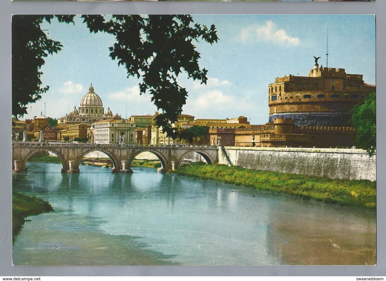 IT. ROMA. ROME. Ponte E Castel S. Angelo. Pont Et Chateau Sant Ange. Brucke Und Engelschloss. - Castel Sant'Angelo