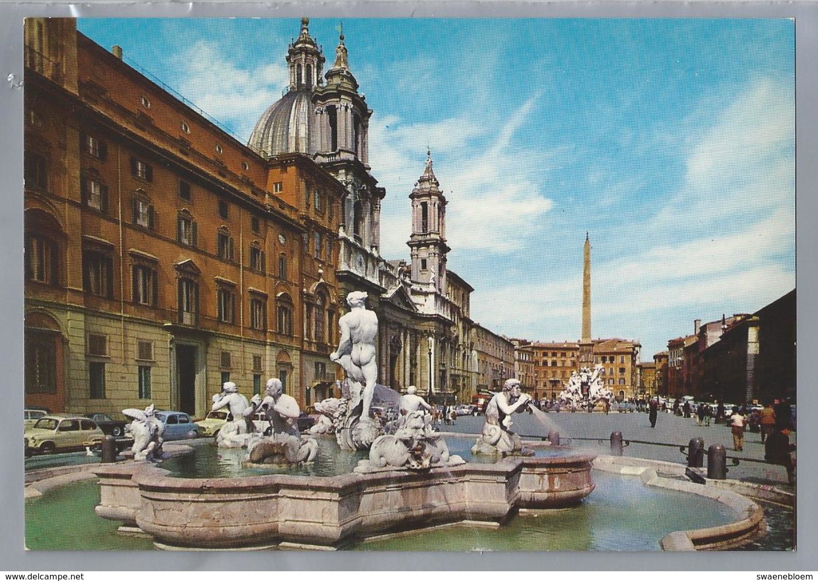 IT. ROMA. ROME. Piaza Navona. Place Navona. Navona Square. Navona Platz. - Places & Squares