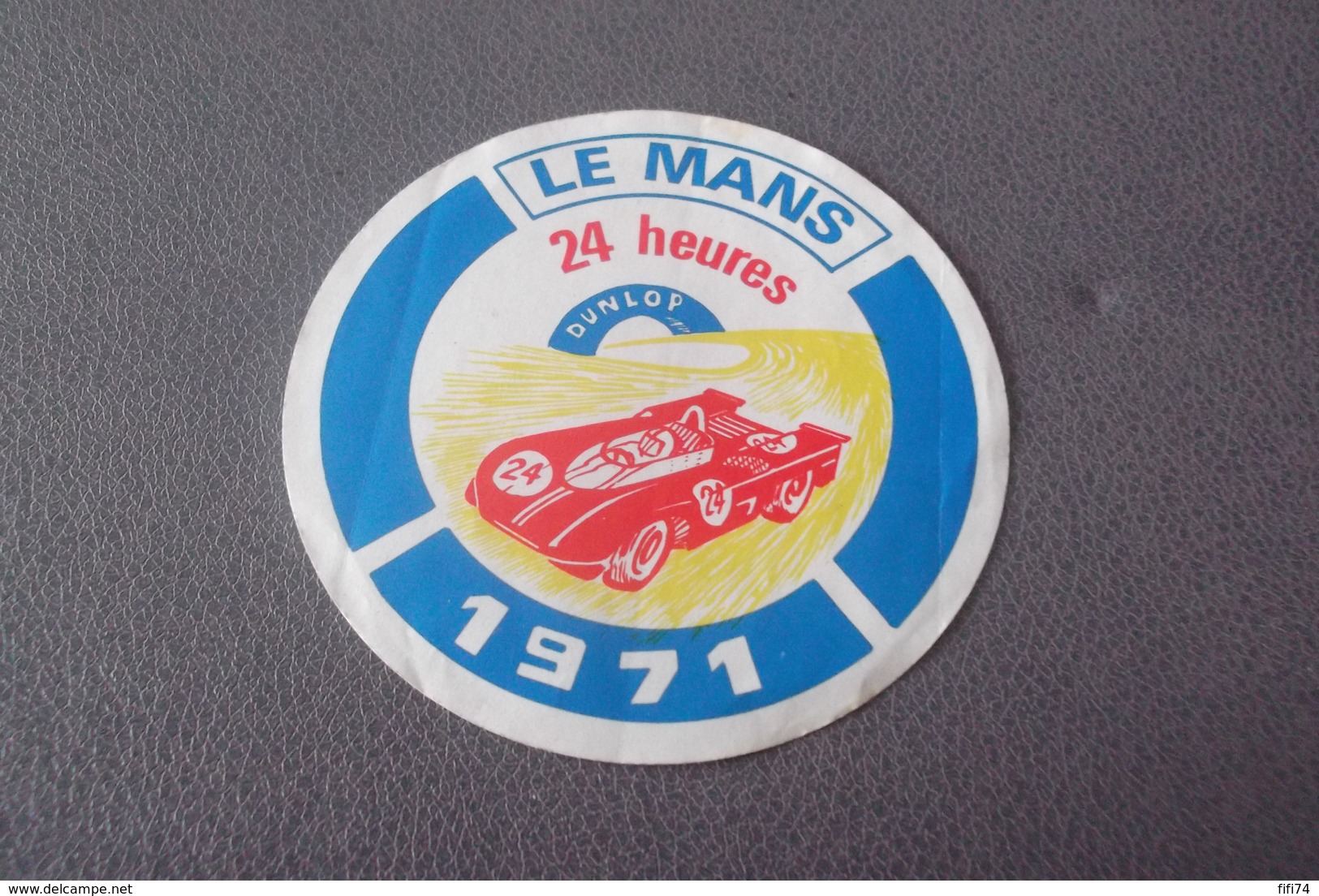 Autocollant.....automobile.le Mans 1971 - Autres & Non Classés