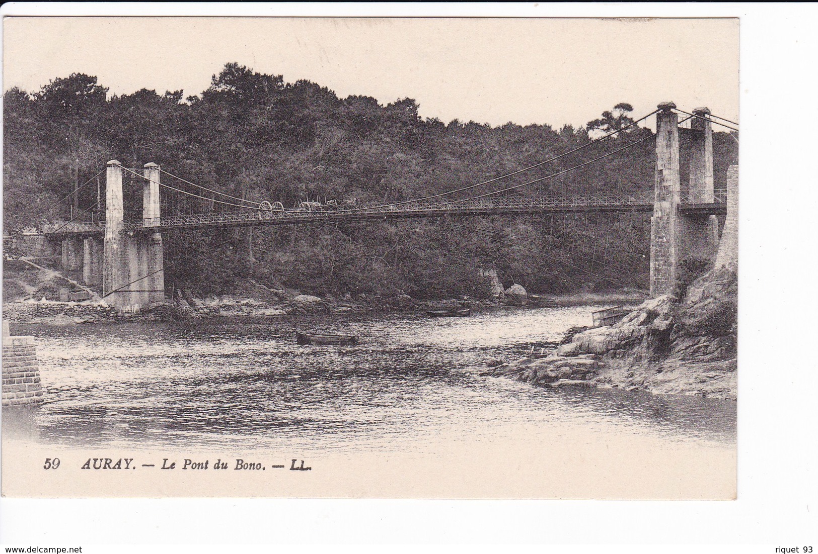 59 - AURAY - Le Pont Du Bono - Auray