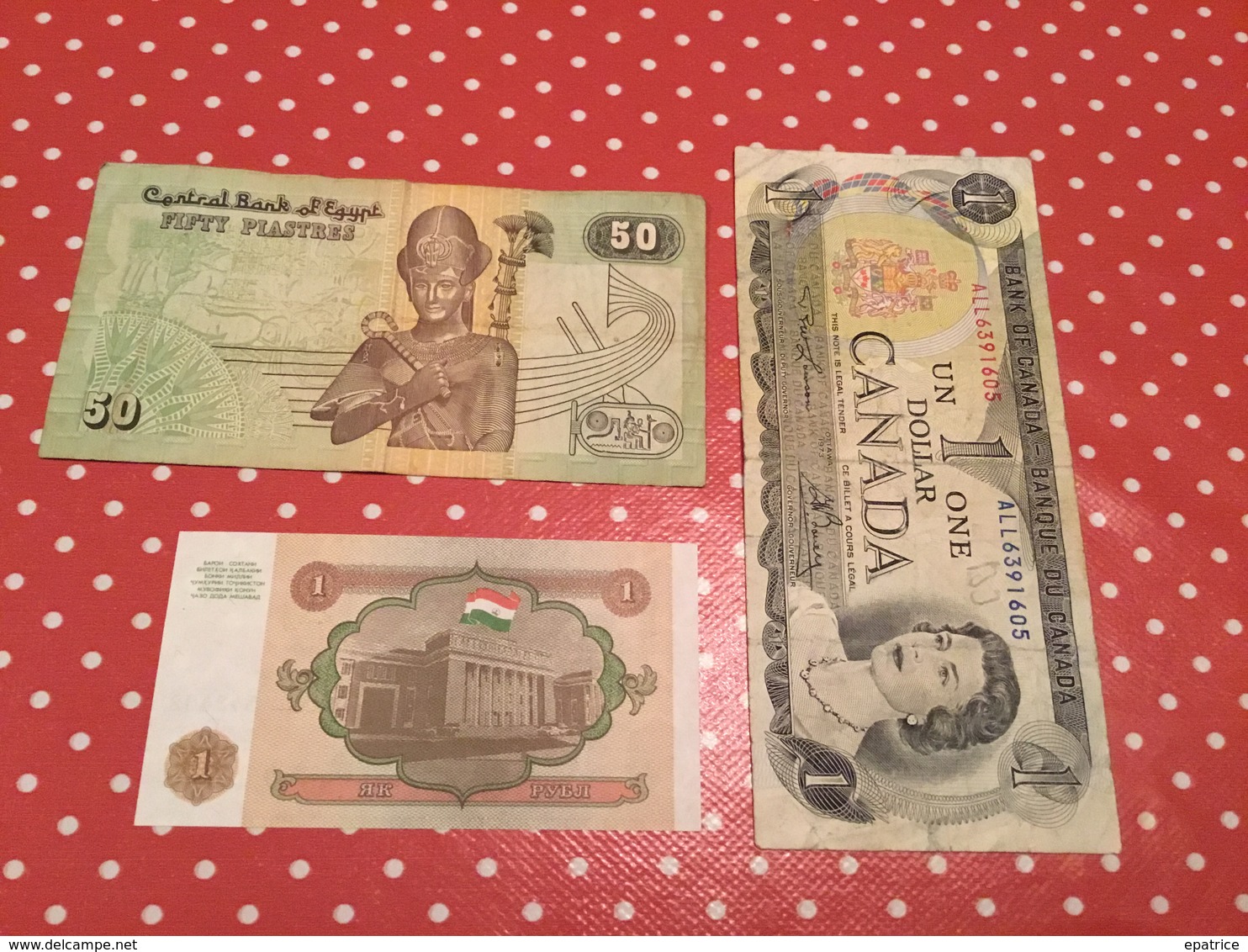 LOT DE 3 Billets Voir Le Scan - Vrac - Billets