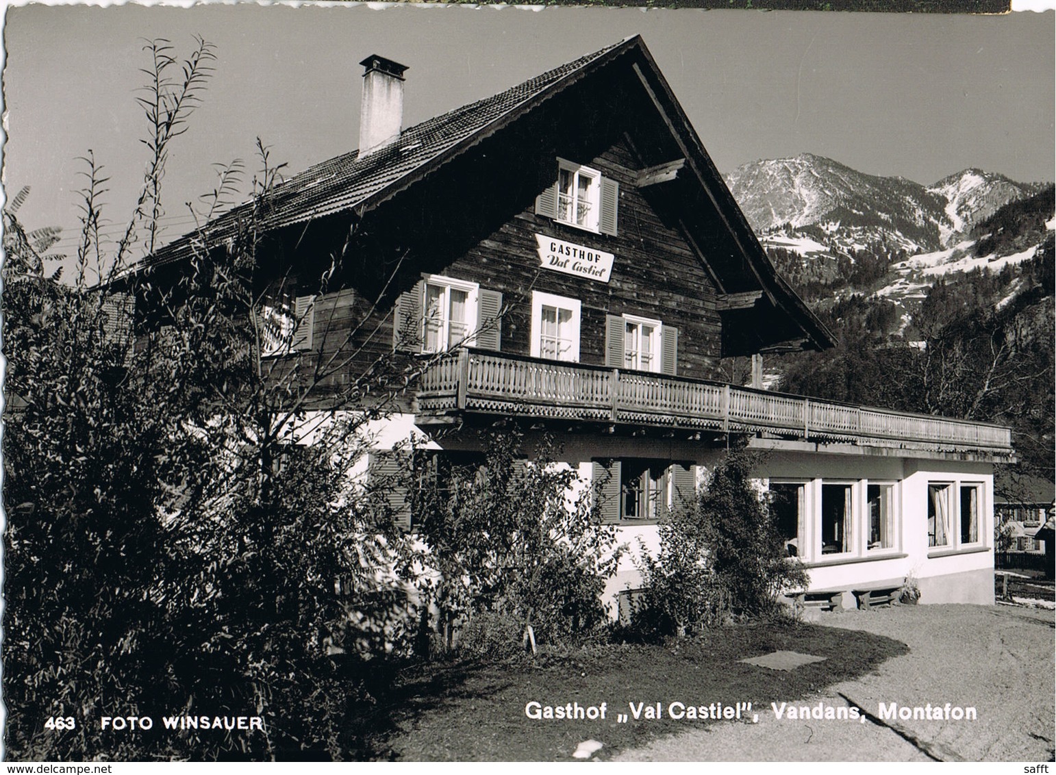 AK Vandans/Montafon, Gasthaus Val Castiel 1960 - Autres & Non Classés