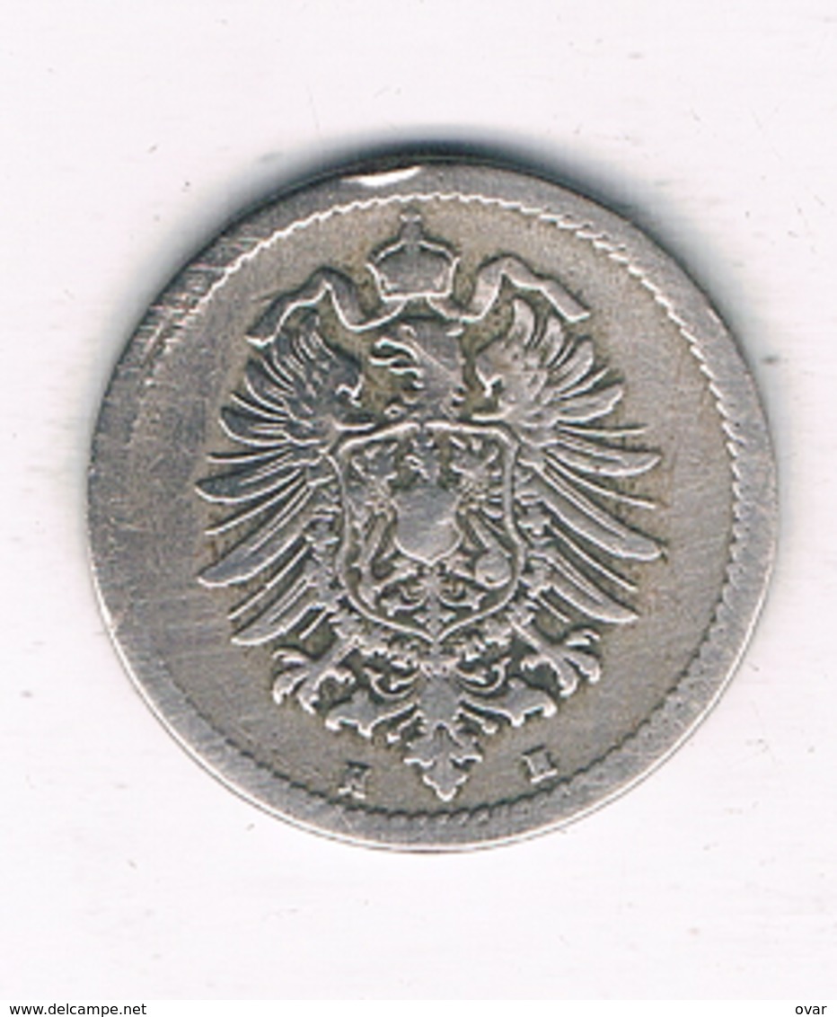 5  PFENNIG 1876 H  DUITSLAND /4070/ - 5 Pfennig