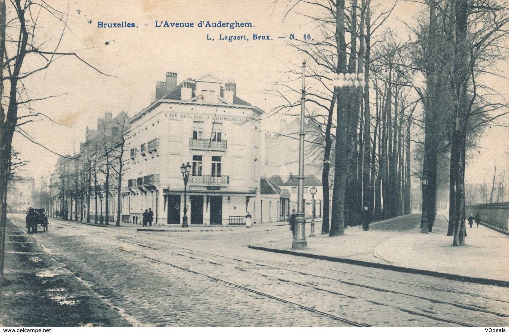 CPA - Belgique - Brussels - Bruxelles - Etterbeek - L'Avenue D'Auderghem - Etterbeek