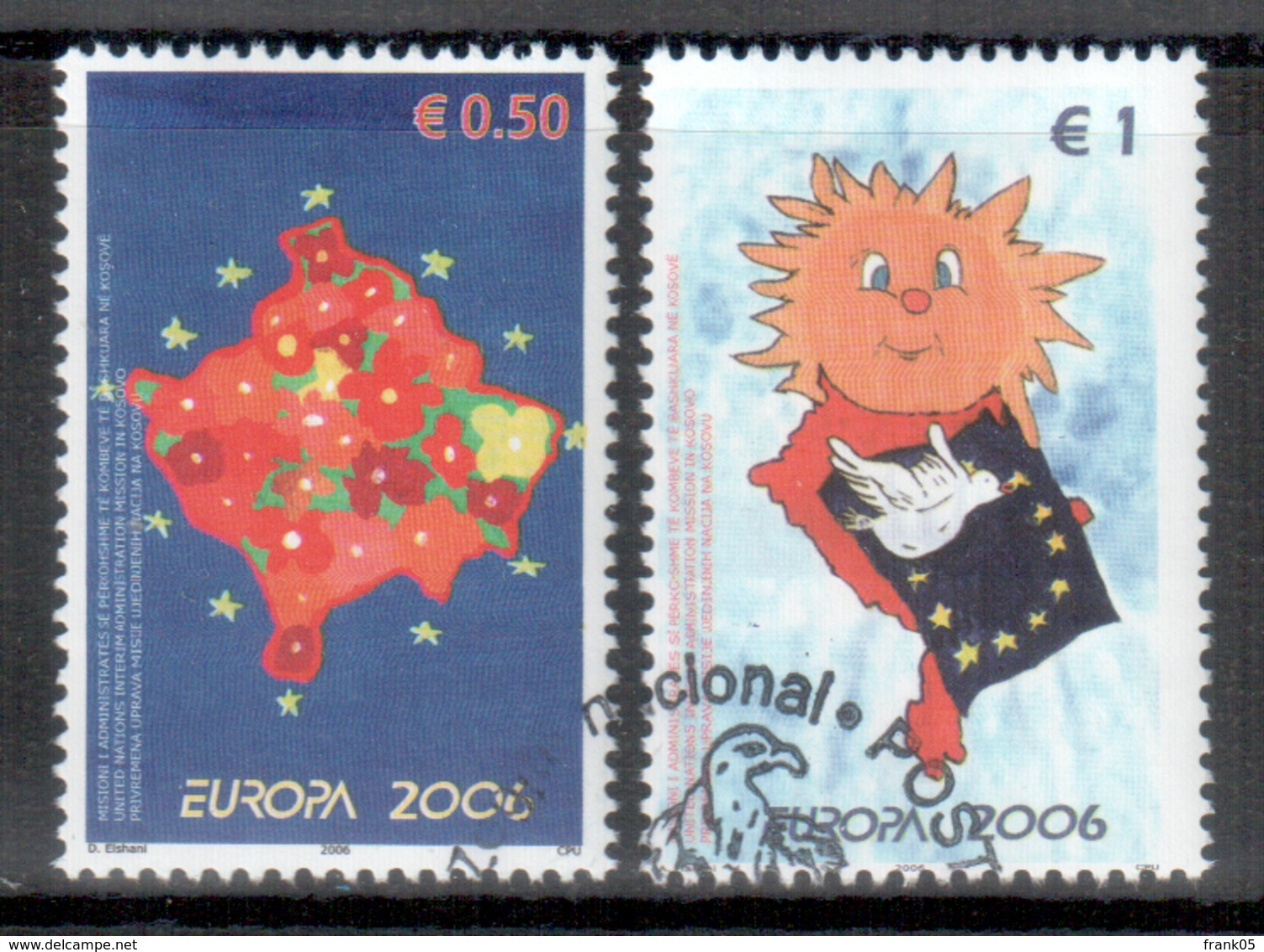 Kosovo 2006 Satz/set EUROPA Gestempelt/used - 2006