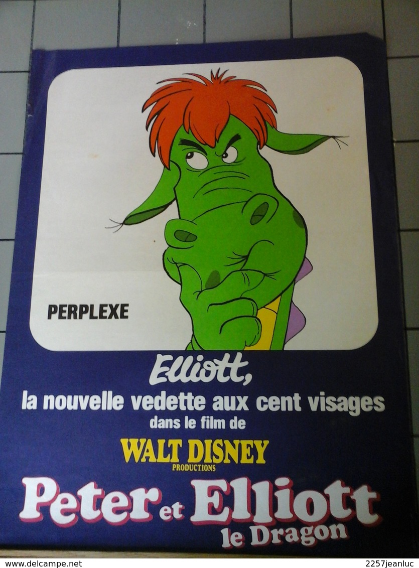 Affiches Pub Film Peter & Elliott De Walt Disney. - Manifesti & Poster